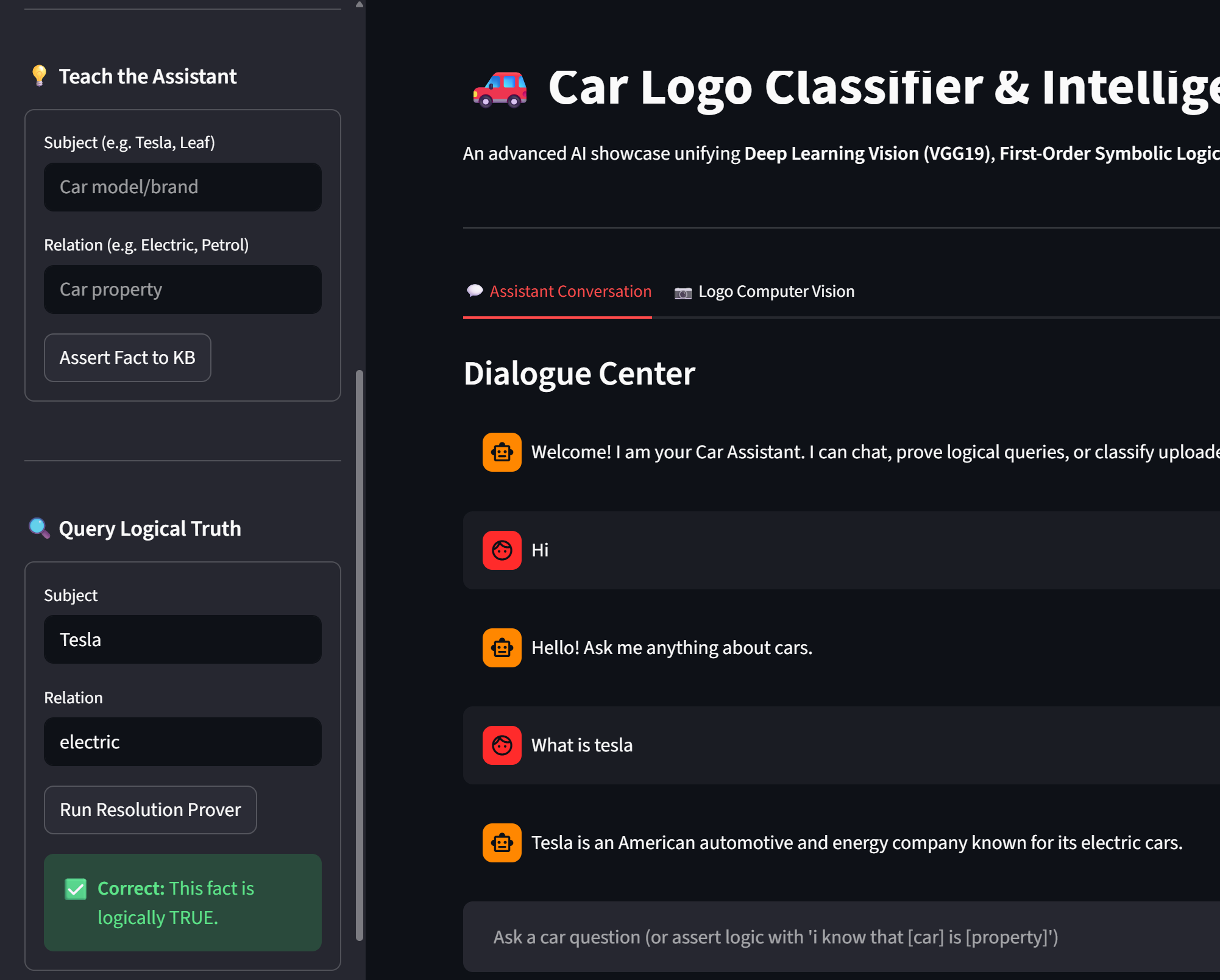Car Logo Classifier & Intelligent Assistant screenshot 2